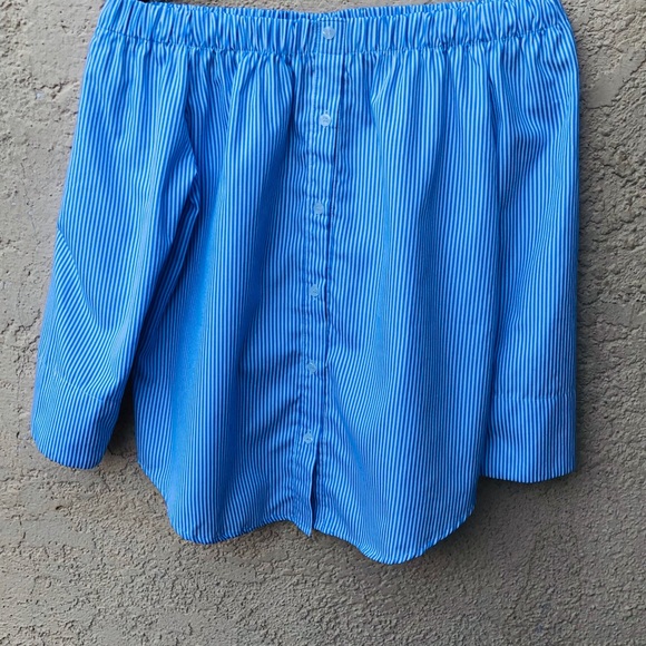 Striped off the shoulder top size: - Picture 4 of 6